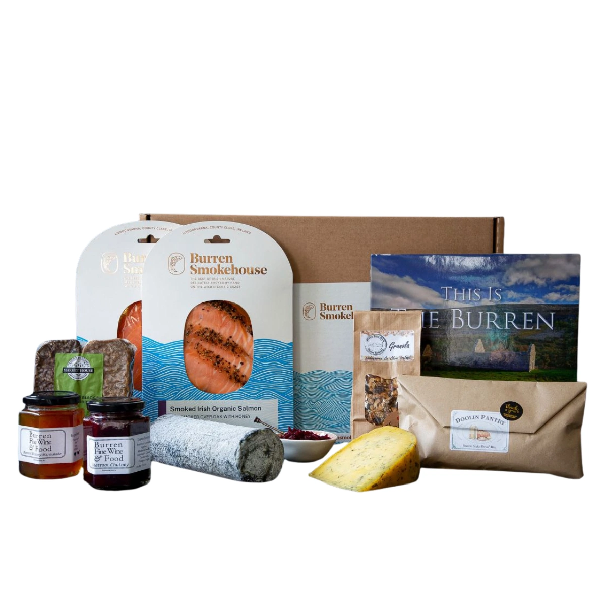The Burren Smokehouse Basket, €120