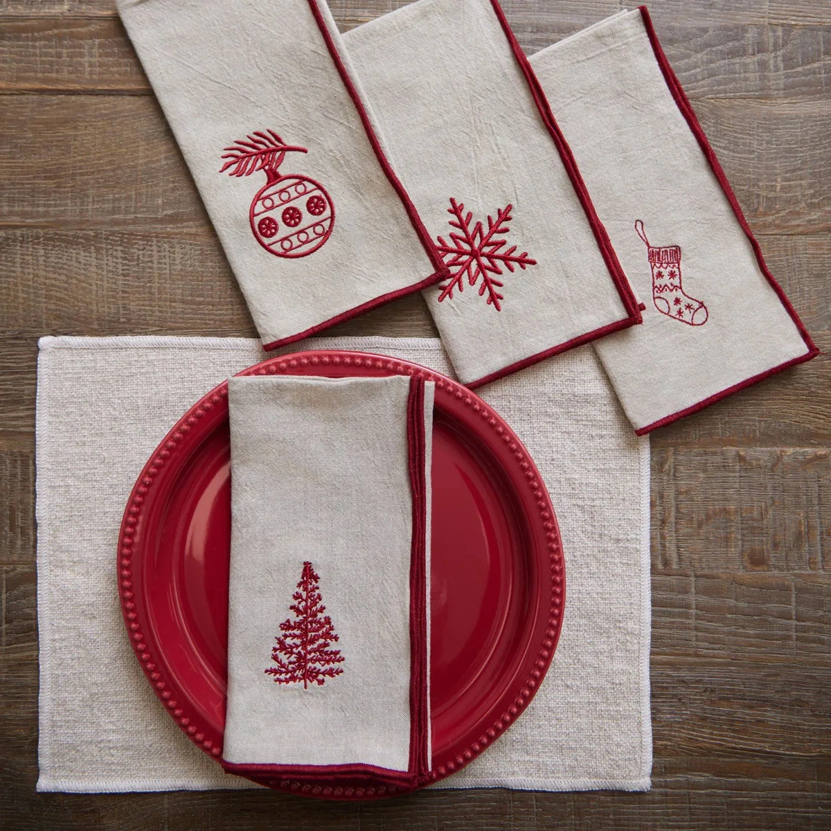 Meadows & Byrne Christmas Motif Napkin, €19.95