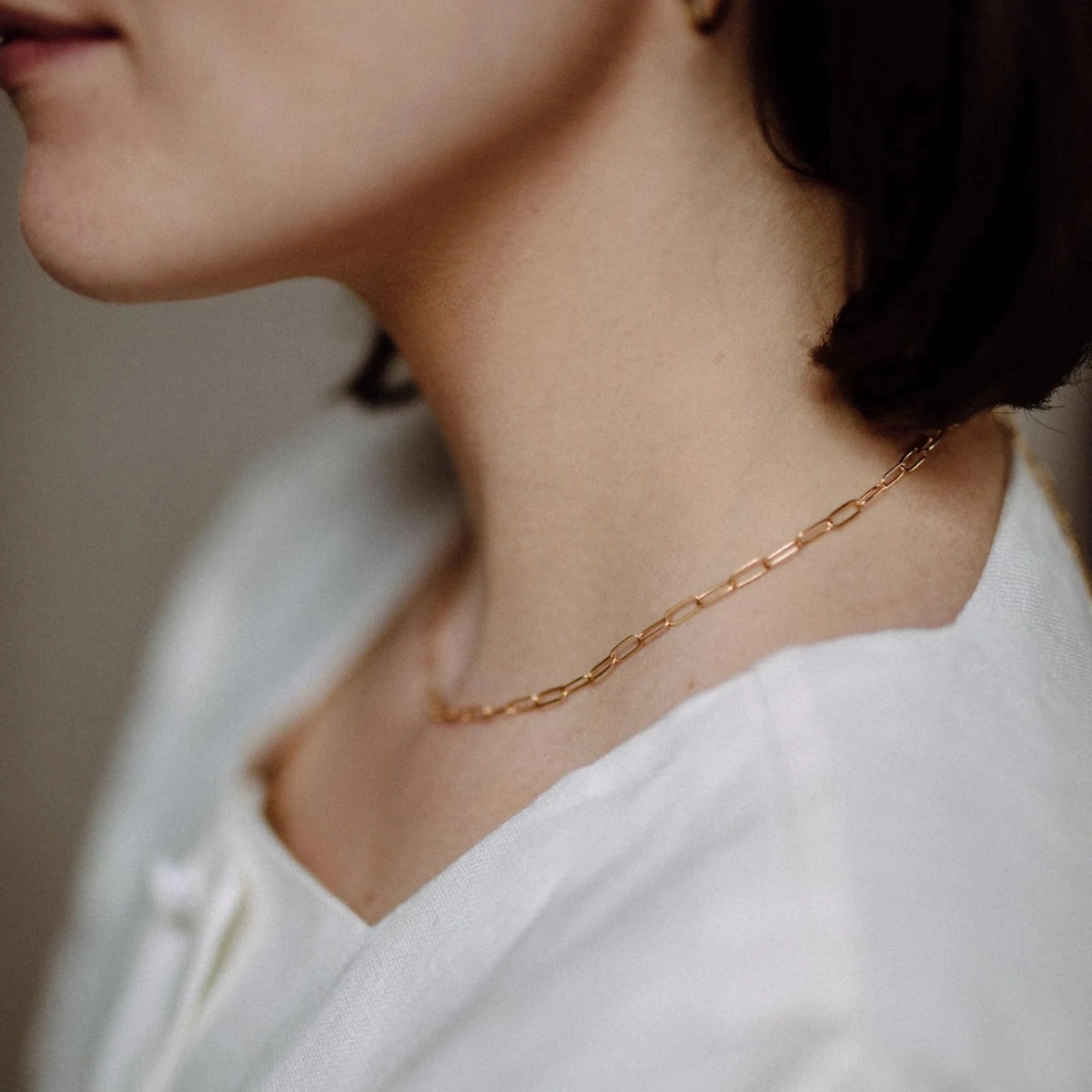 MoMuse Paperclip Chain Necklace, €100