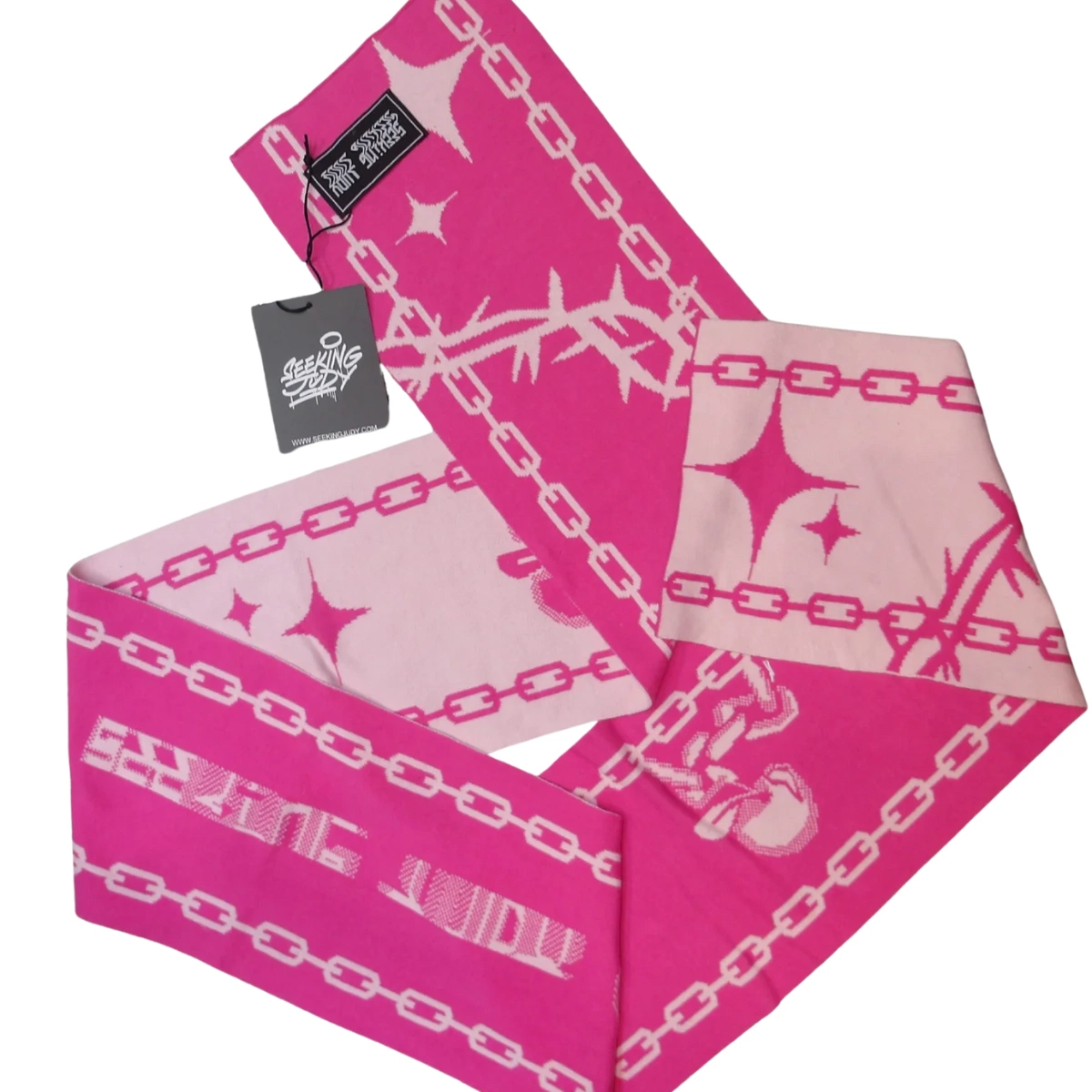 Seeking Judy Two Toned Pink Scarf, €40