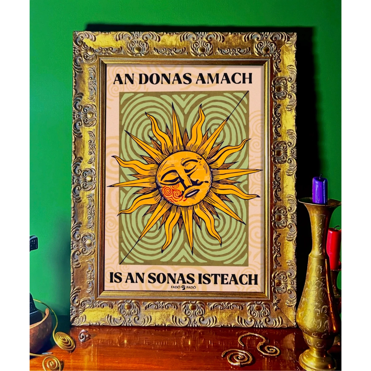 Fado Fado Irish Seanfhocail Print, €20.95