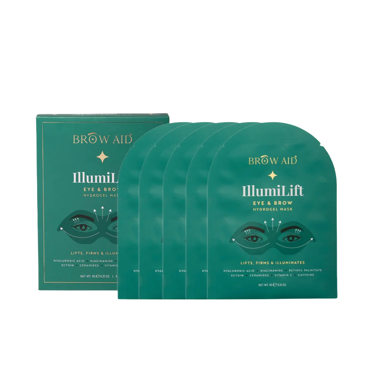 Brow Aid IllumiLift Hydrogel Mask, €32