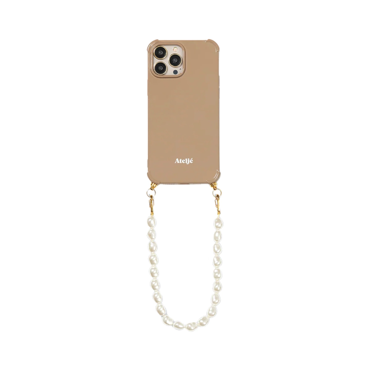 Ateljé Caramel Recycled Phone Case with Chain, €55.99