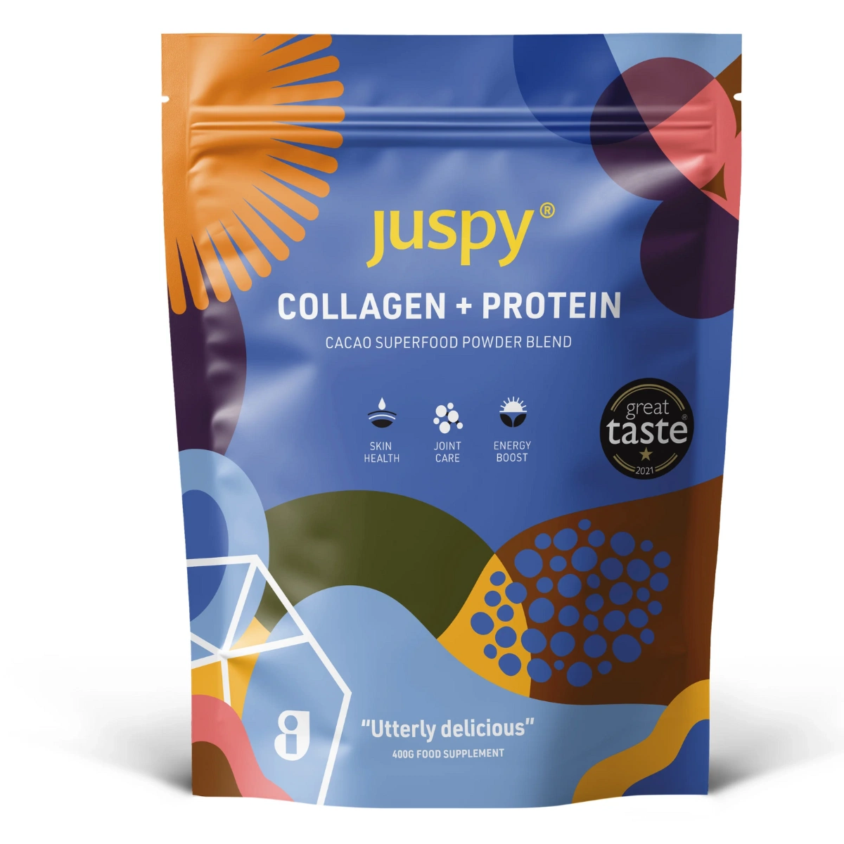 Juspy Collagen + Protein Superfood Blend, €34.95