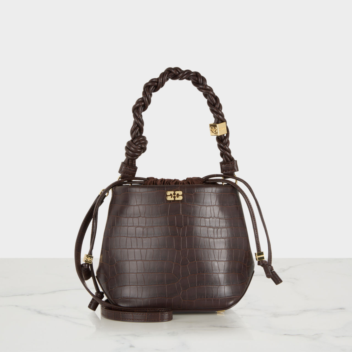 Ganni Bou Bucket Bag, €425