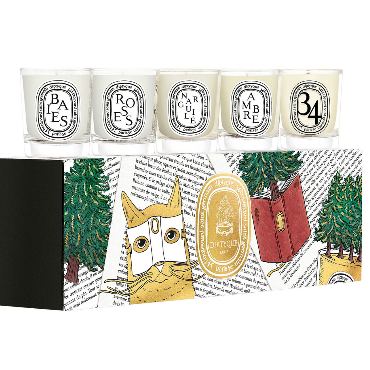 Diptyque Set of 5 Miniature Candles Holiday Edition, €90