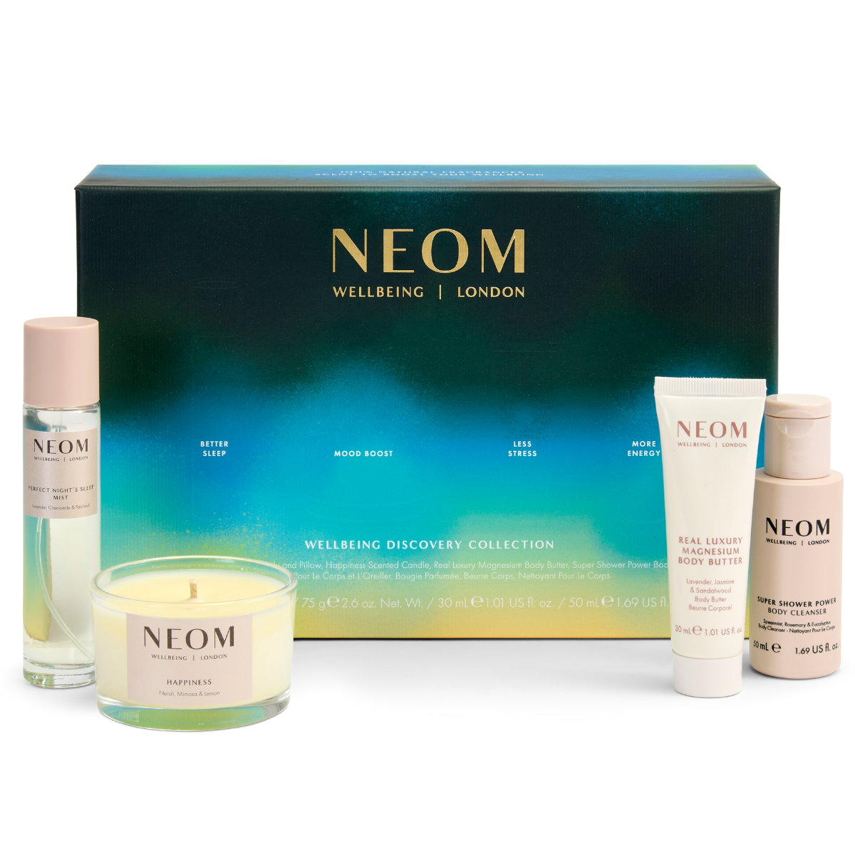 Neom Wellbeing Discovery Collection, €60