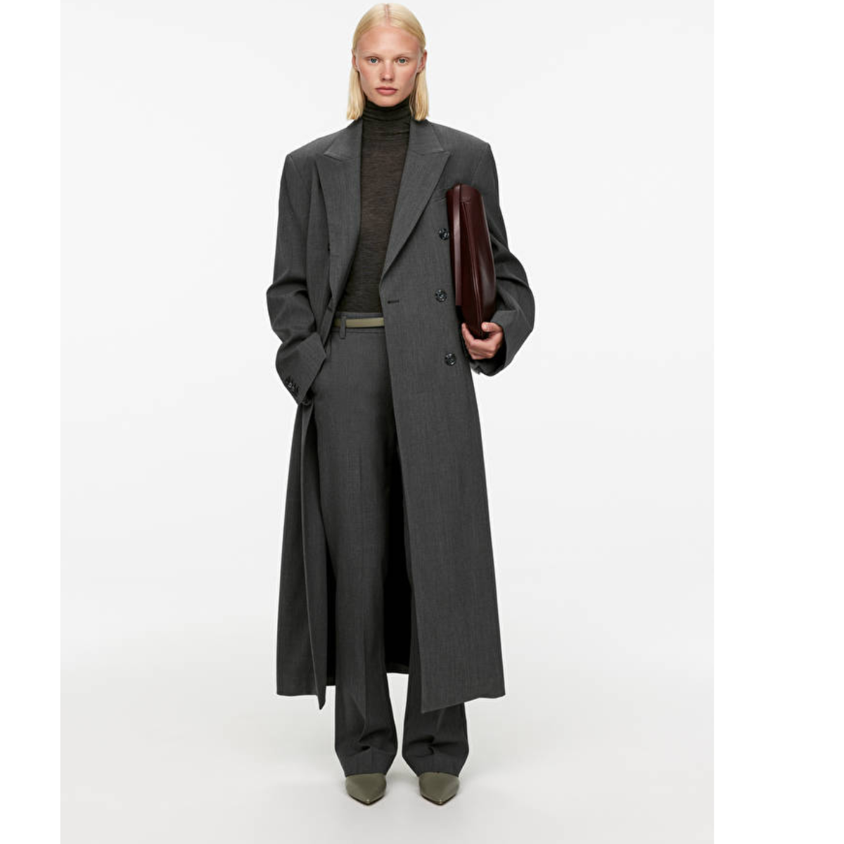 Arket Oversized Double-Breasted Coat, €279