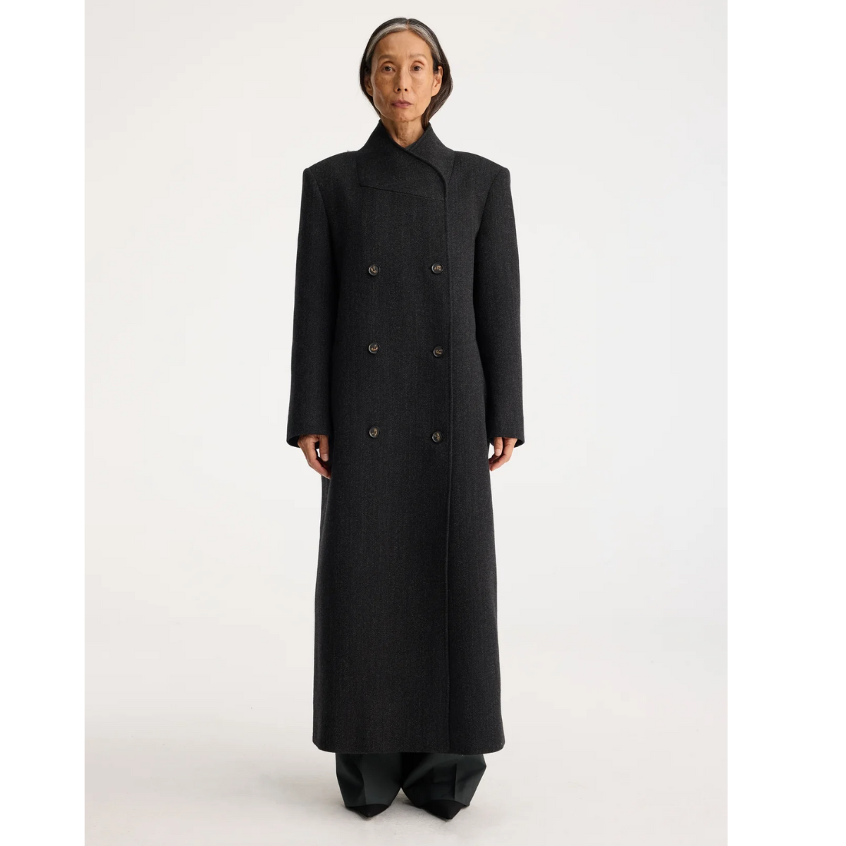 Rohe Double Breasted Coat, €950 