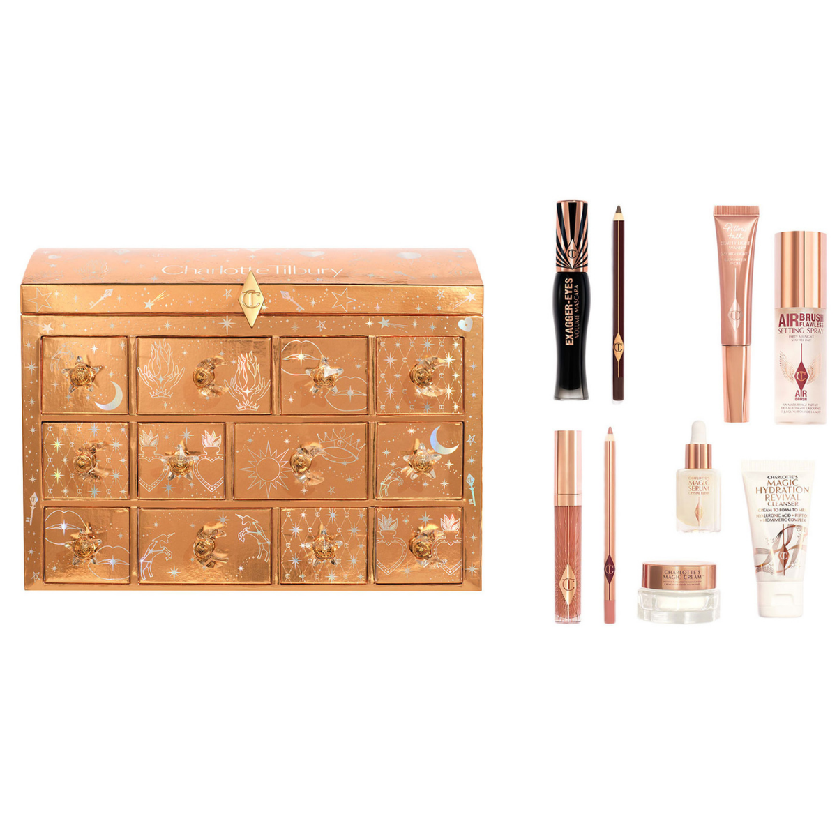 Charlotte Tilbury Beauty Treasure Chest Gift Set, €215