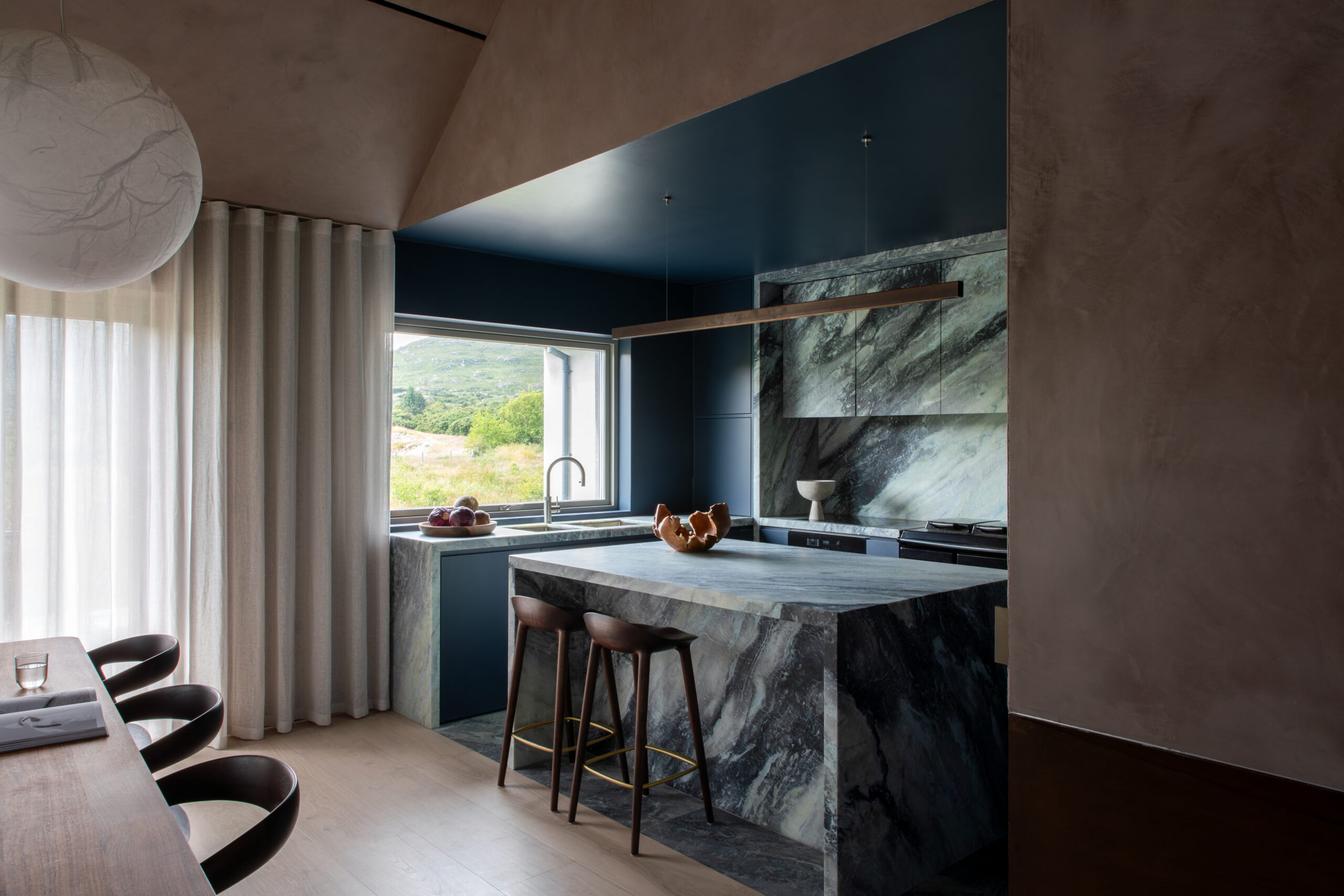 A contemporary take on the Connemara cottage, this home is inspired by the breathaking landscape that surrounds it