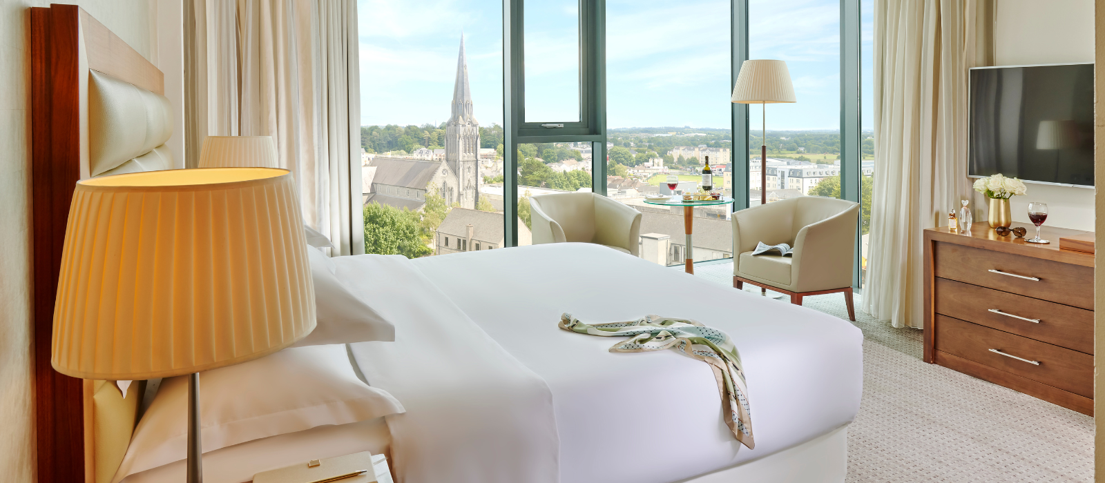 This luxurious four-star hotel in Athlone has an award-winning on-site spa