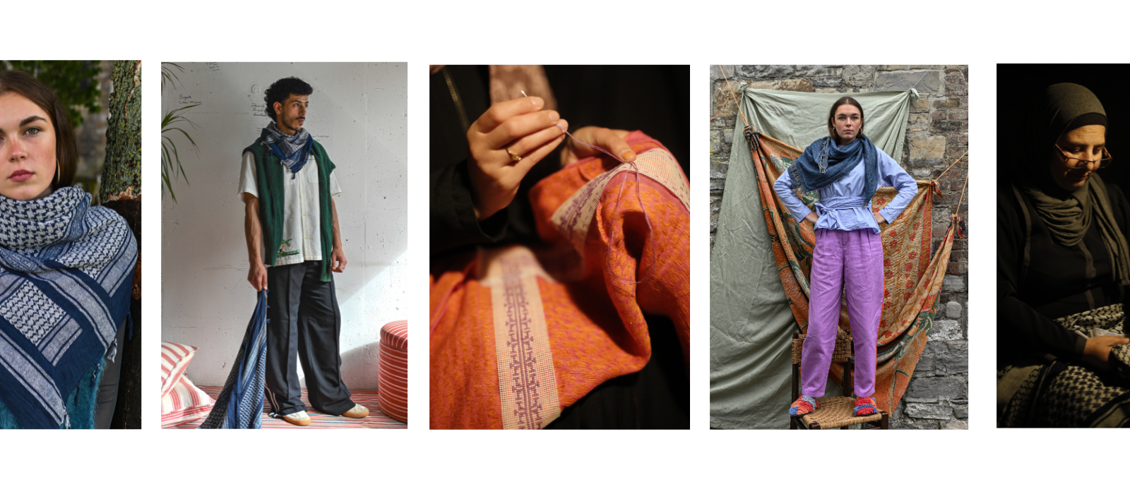 Meet the Dublin brand partnering with SEP for a range of Keffiyeh by Palestinian artists