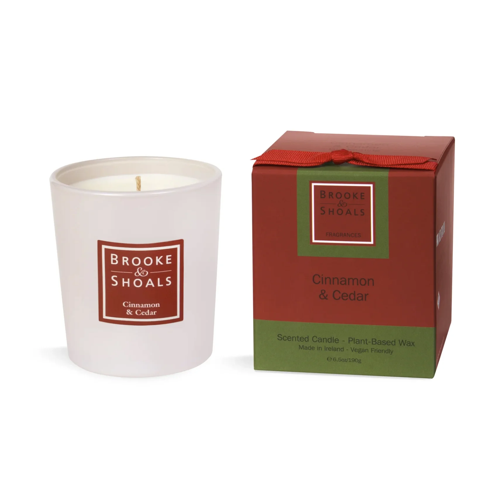 Brooke & Shoals Cinnamon & Cedar candle, €23.95