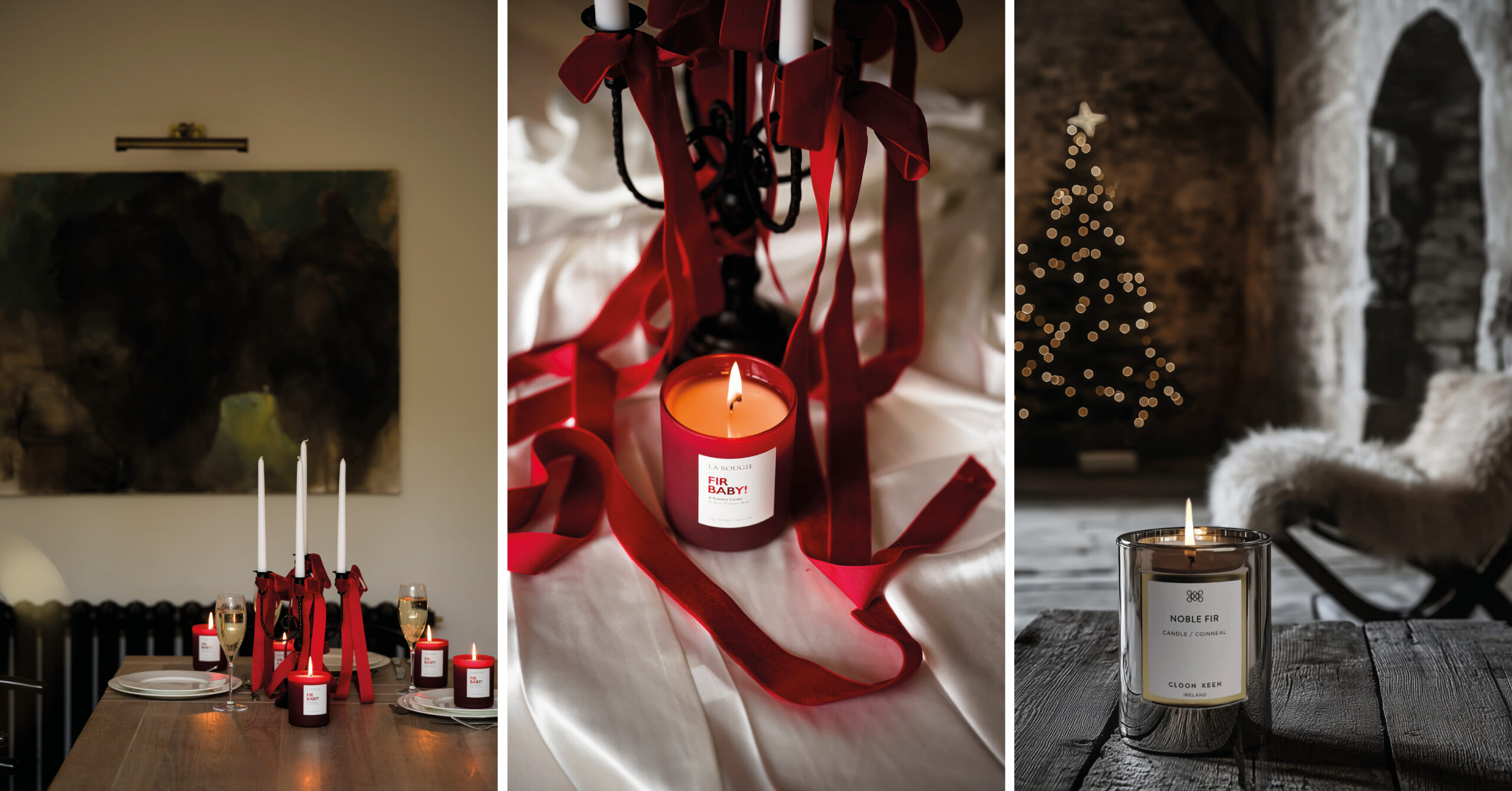 Irish Christmas candles we’re looking forward to lighting this season