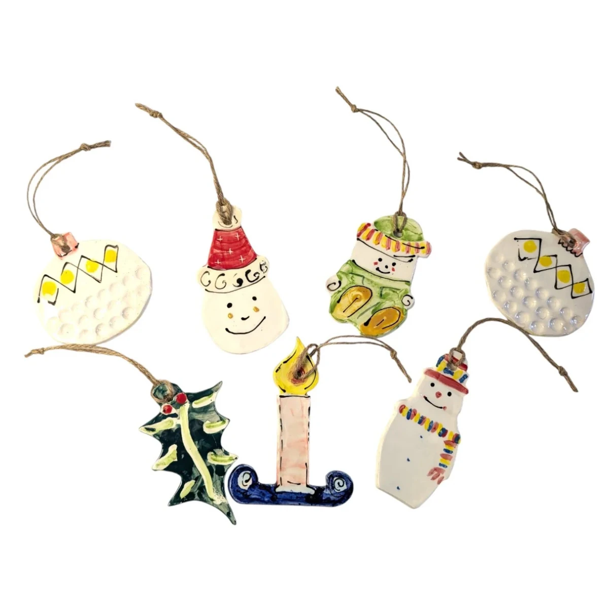 Charlie Mahon Grá Heart Christmas Bauble, €15