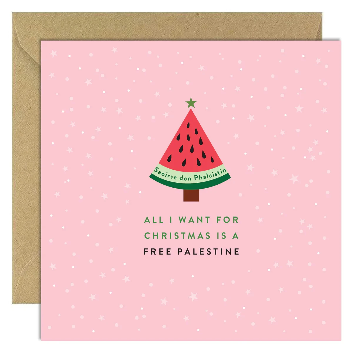 Bold Bunny All I Want For Christmas is a Free Palestine, €3.95