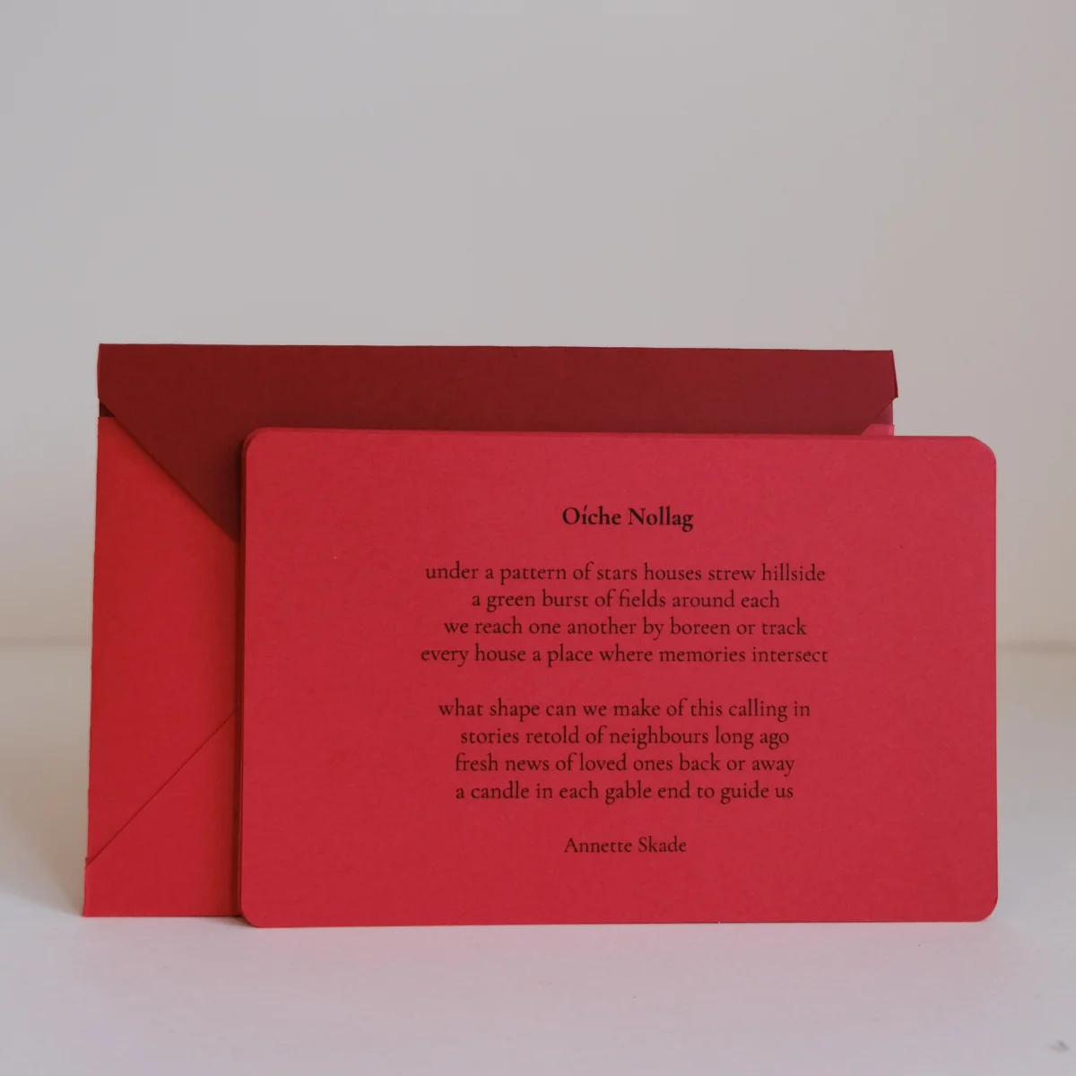 A Chara Stationery Oíche Nollag Note Set, €40-60