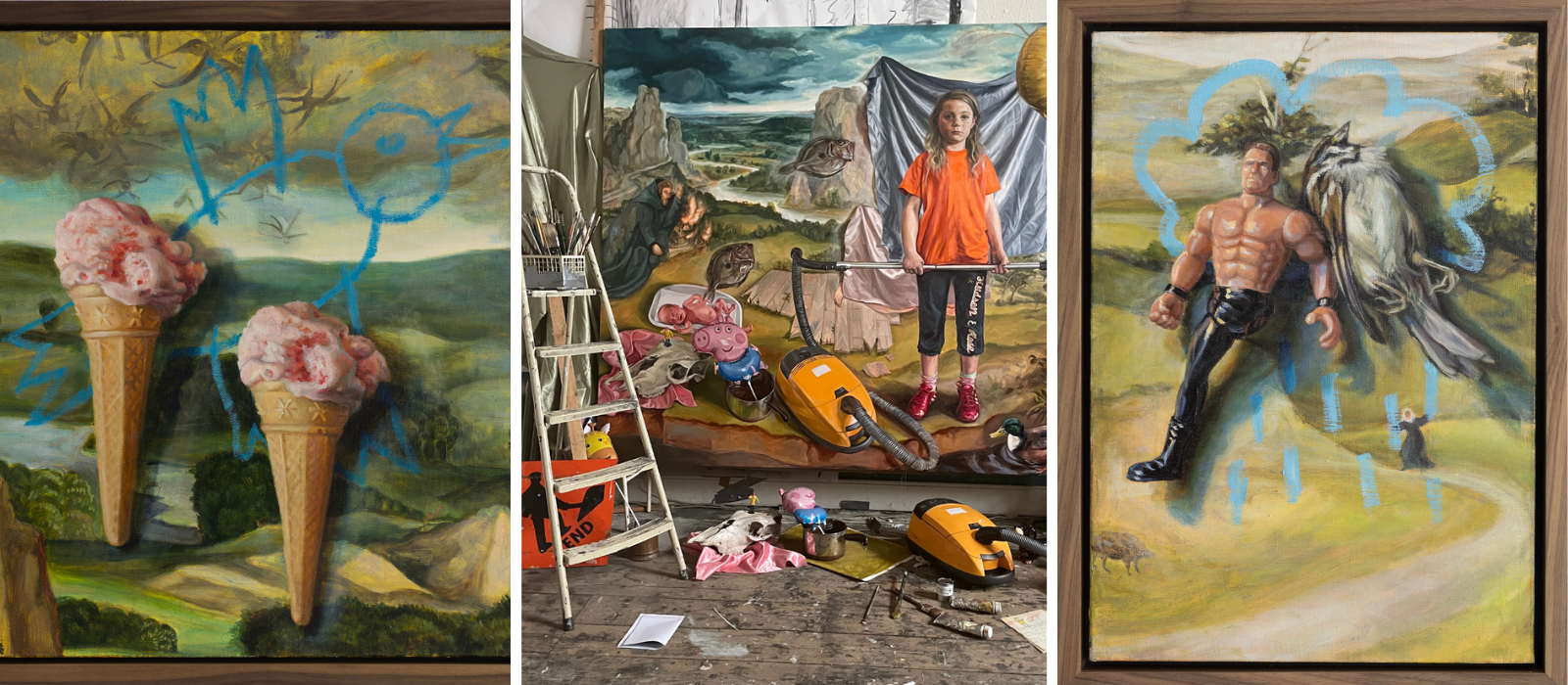 Geraldine O’ Neill: ‘It’s for creating space for reflection on life, decay, protection and destruction’