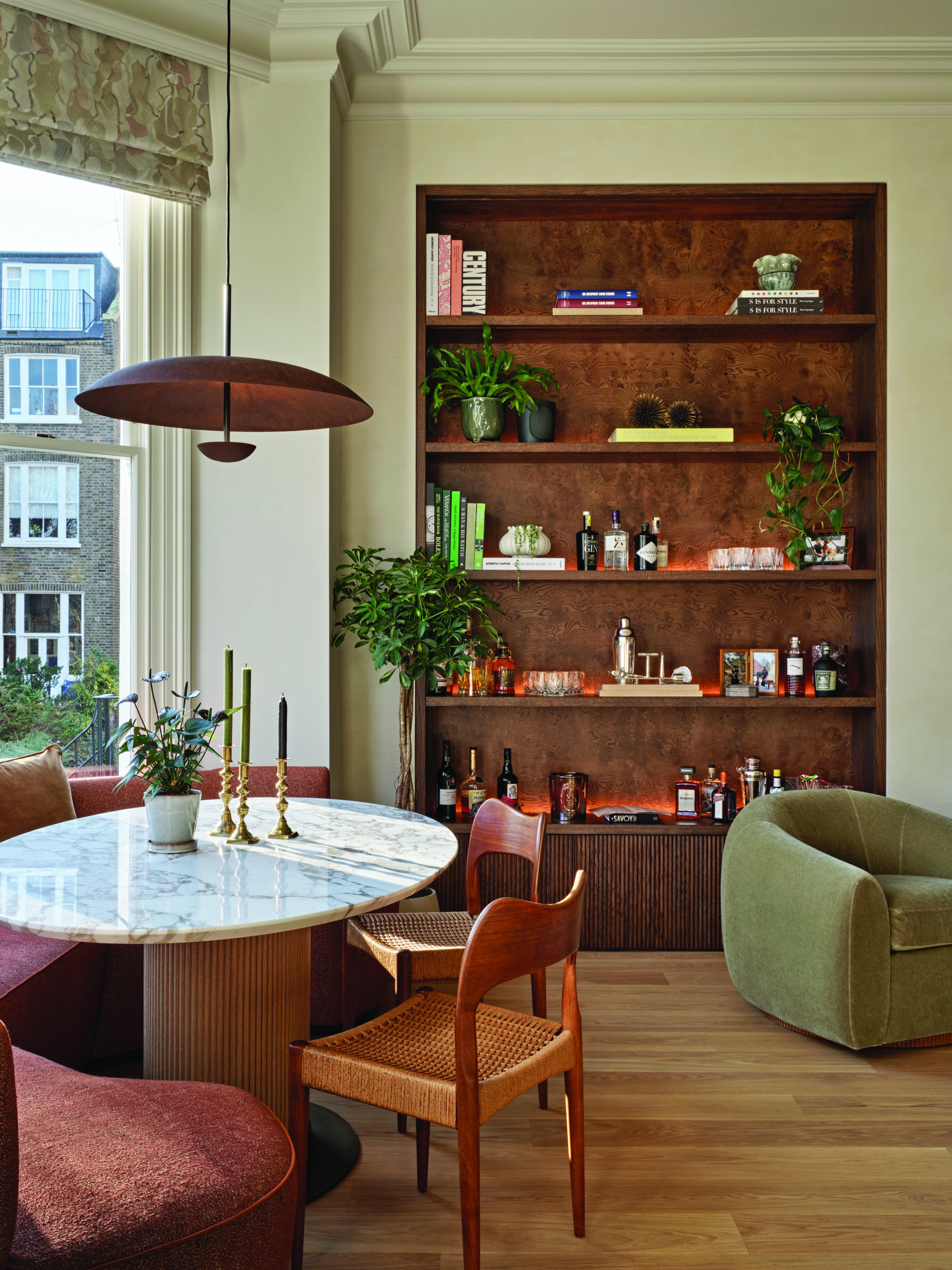 Brian Woulfe's London home. Photo: Nick Smith