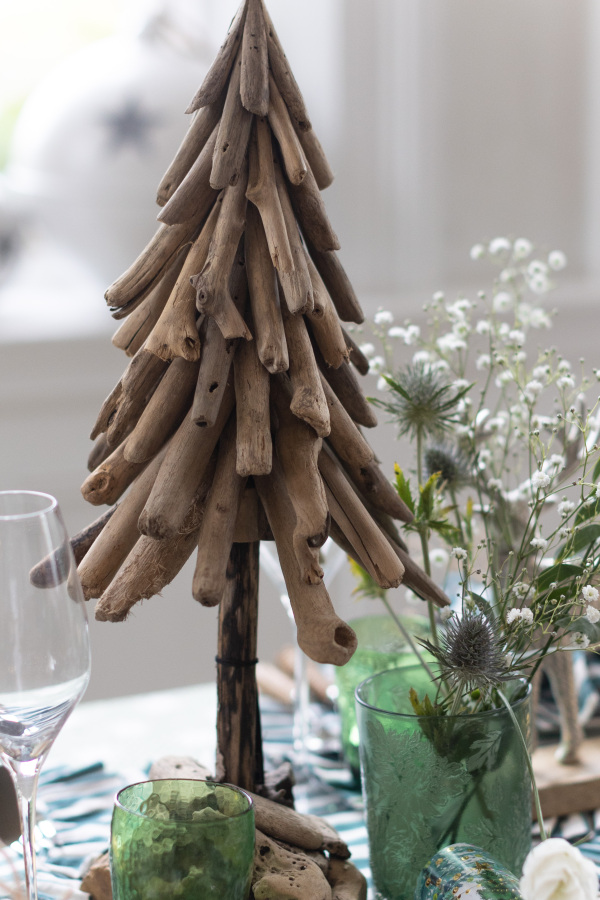 Wooden Christmas Tree on Base, €29.50