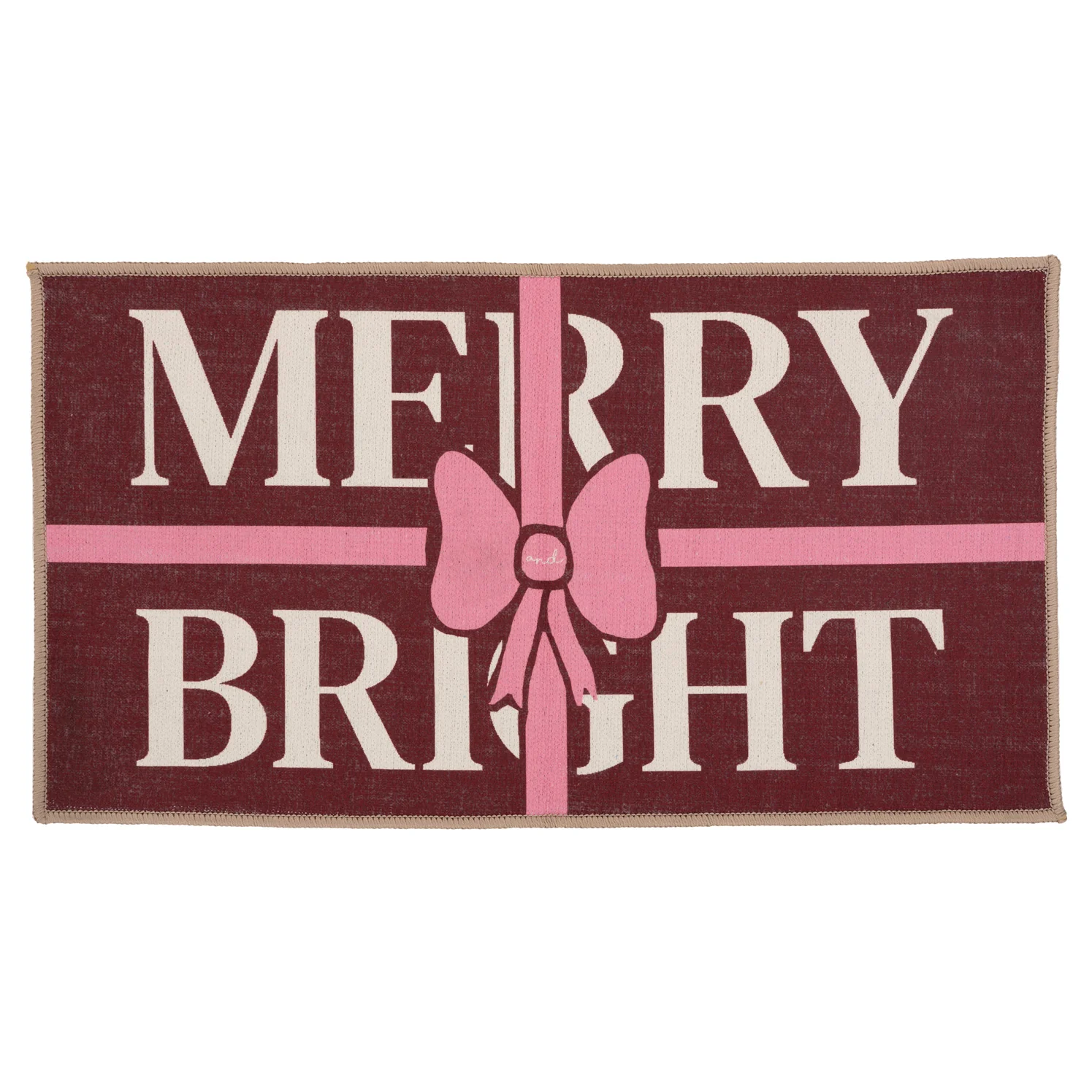 Washable Christmas Merry Doormat - Merry, €45