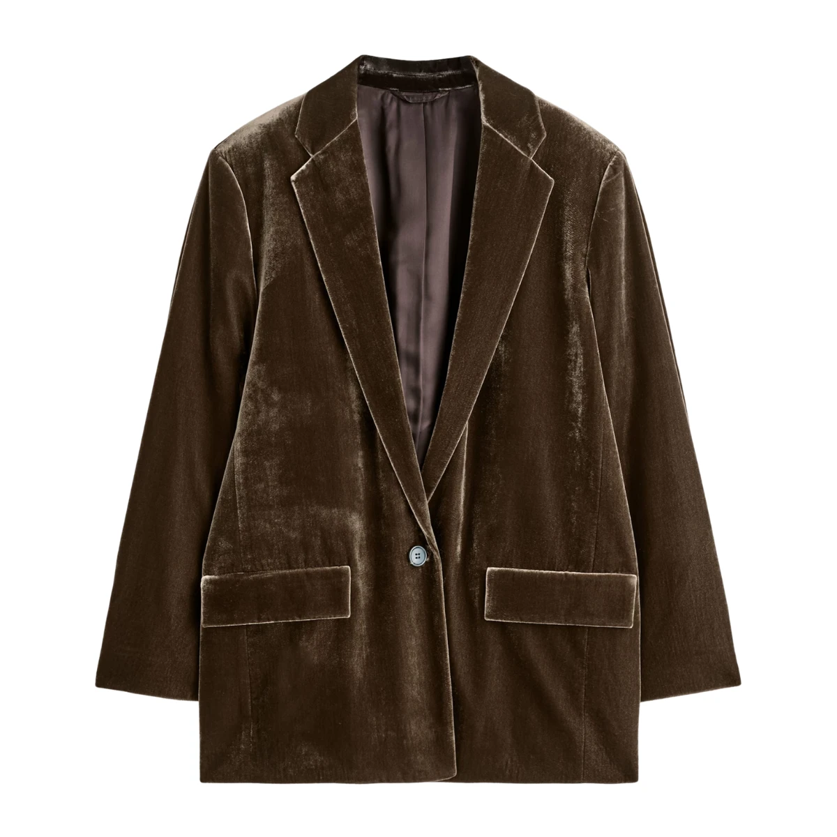 COS Velvet Oversized Blazer, €149