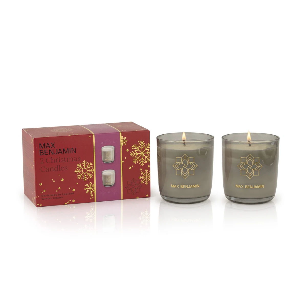 Max Benjamin Christmas in Lapland & Winter Chalet Candle Gift Set, €50
