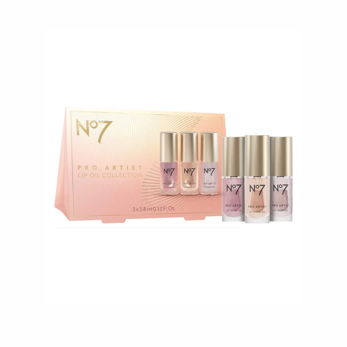 No7 Pro Artist Lip Oil Trio Collection, €21