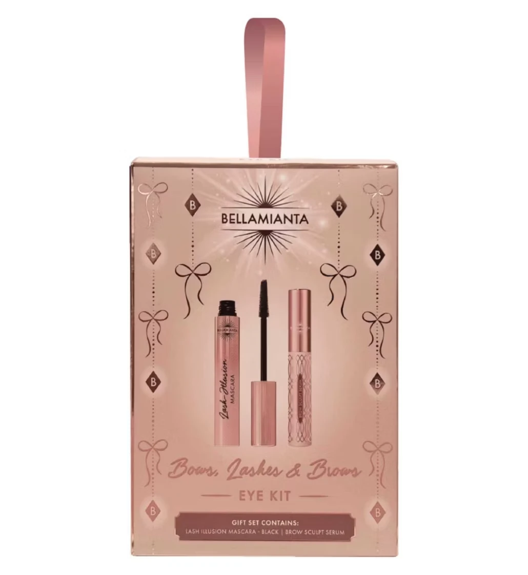 Bellamianta Bows, Lashes & Brows Eye Kit, €19.99
