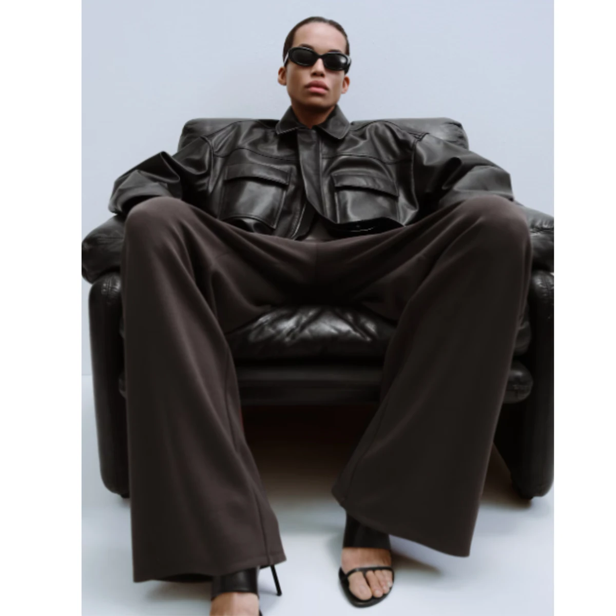 Mango Straight-Fit Trousers With Elastic Waist, €39.99