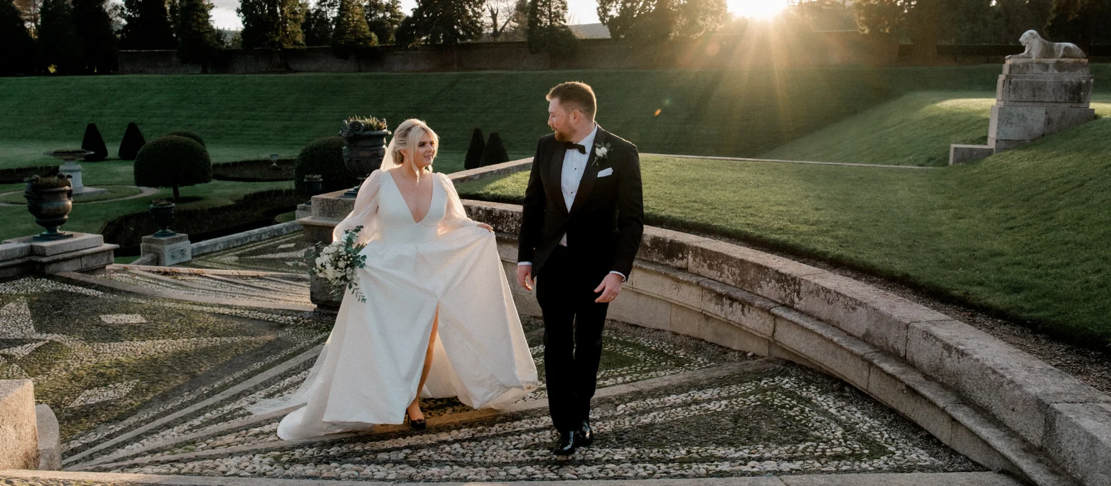 Real Weddings: Hannah and Morgan’s winter sun dappled wedding