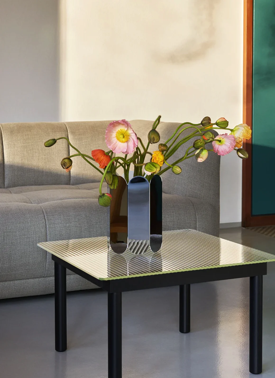 Arcs Vase, €260, Indigo & Cloth