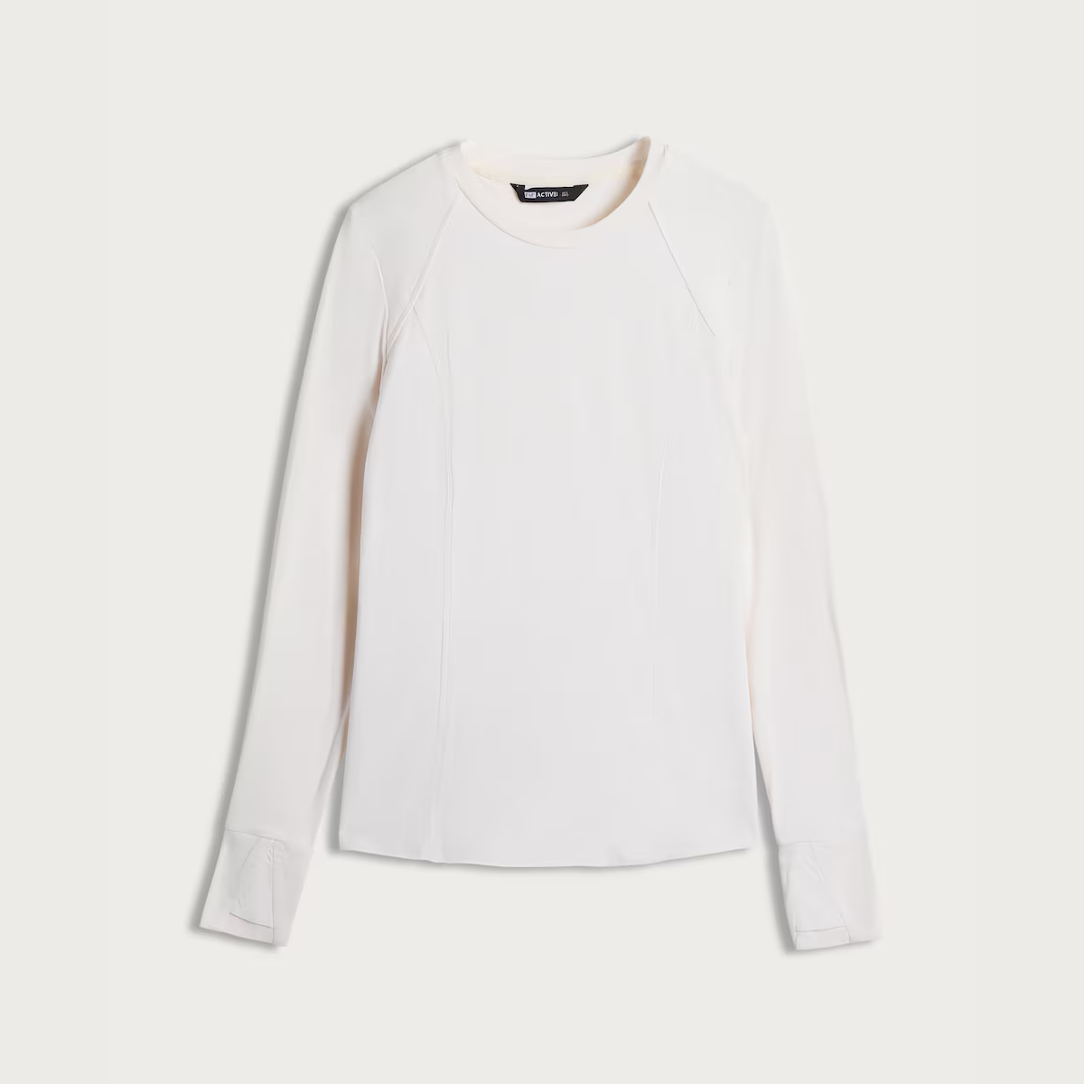 F&F Active Quick Dry Long Sleeved Top in Cream, €7