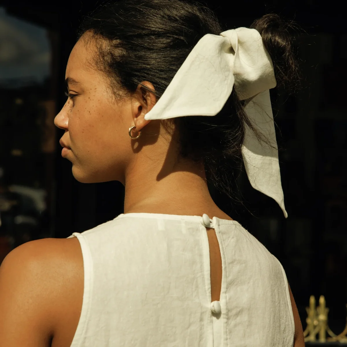 Irish Linen Bow Tie Accessory, €30