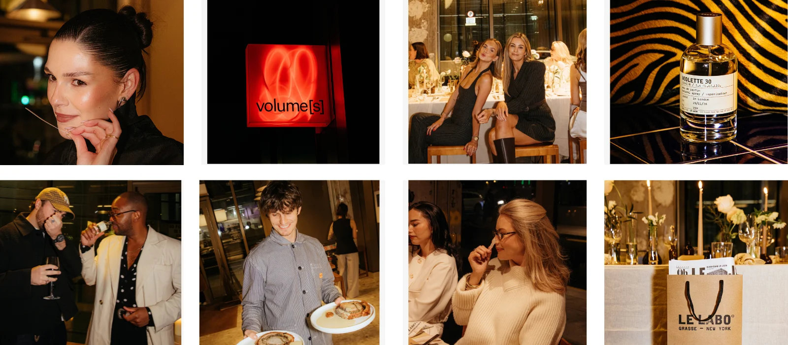 Inside Le Labo’s intimate dinner in Volumes for the launch of Violette 30