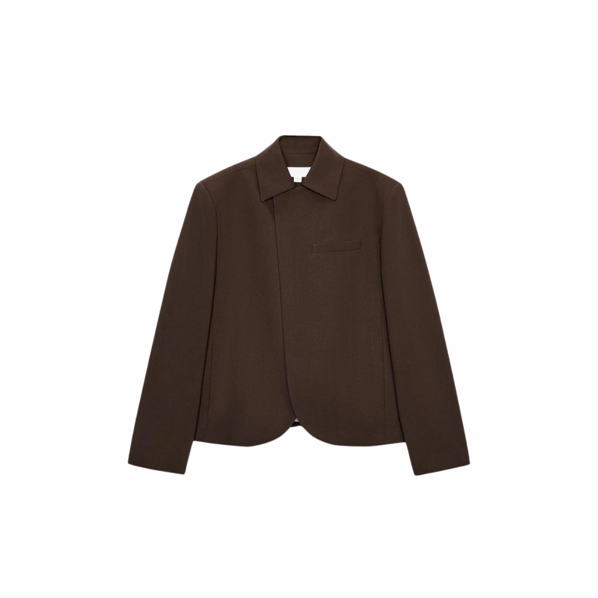 Double-breasted lapel collar blazer, €55.95