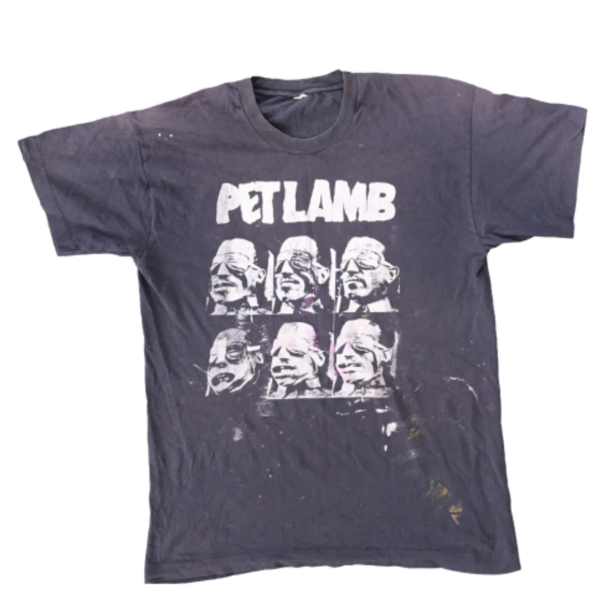 Paul Shanahan's Pet Lamb t-shirt - now worn for gardening but a reminder of a time in life when his 'world was widening out'.