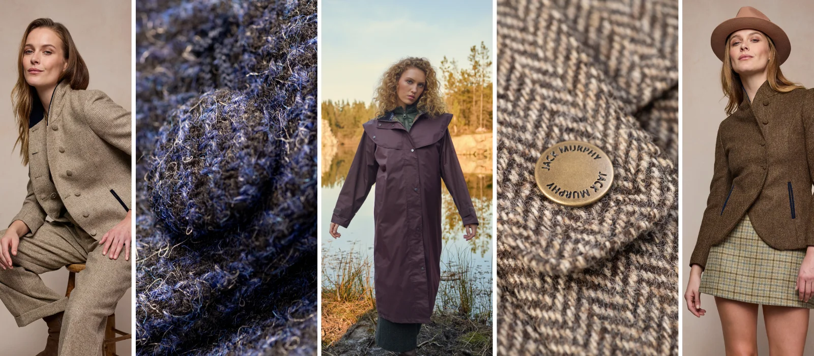 The Irish heritage brand known for their enduring quality and pieces that transcend trends