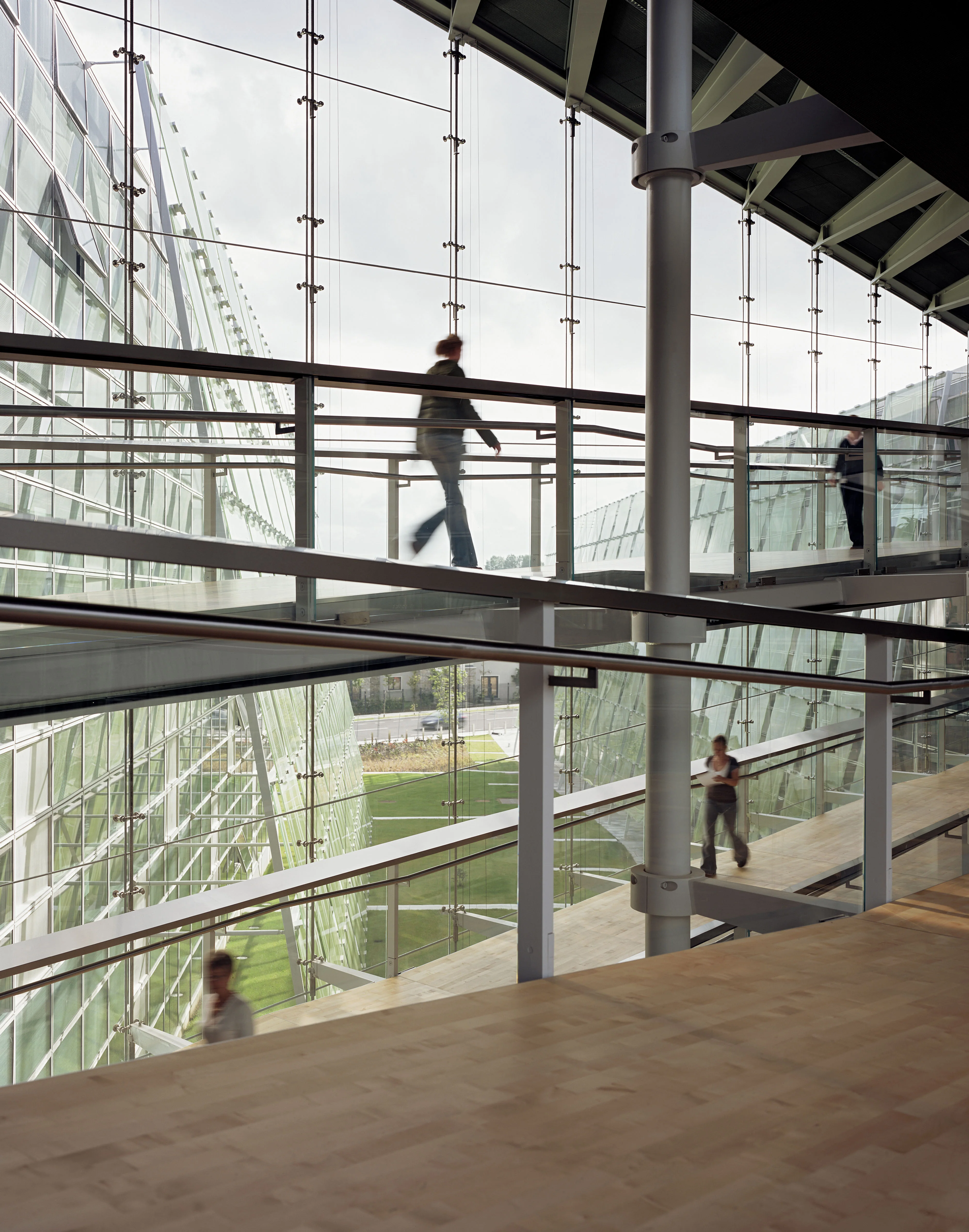 The Kildare County Council offices, photographed by Dennis Gilbert. 