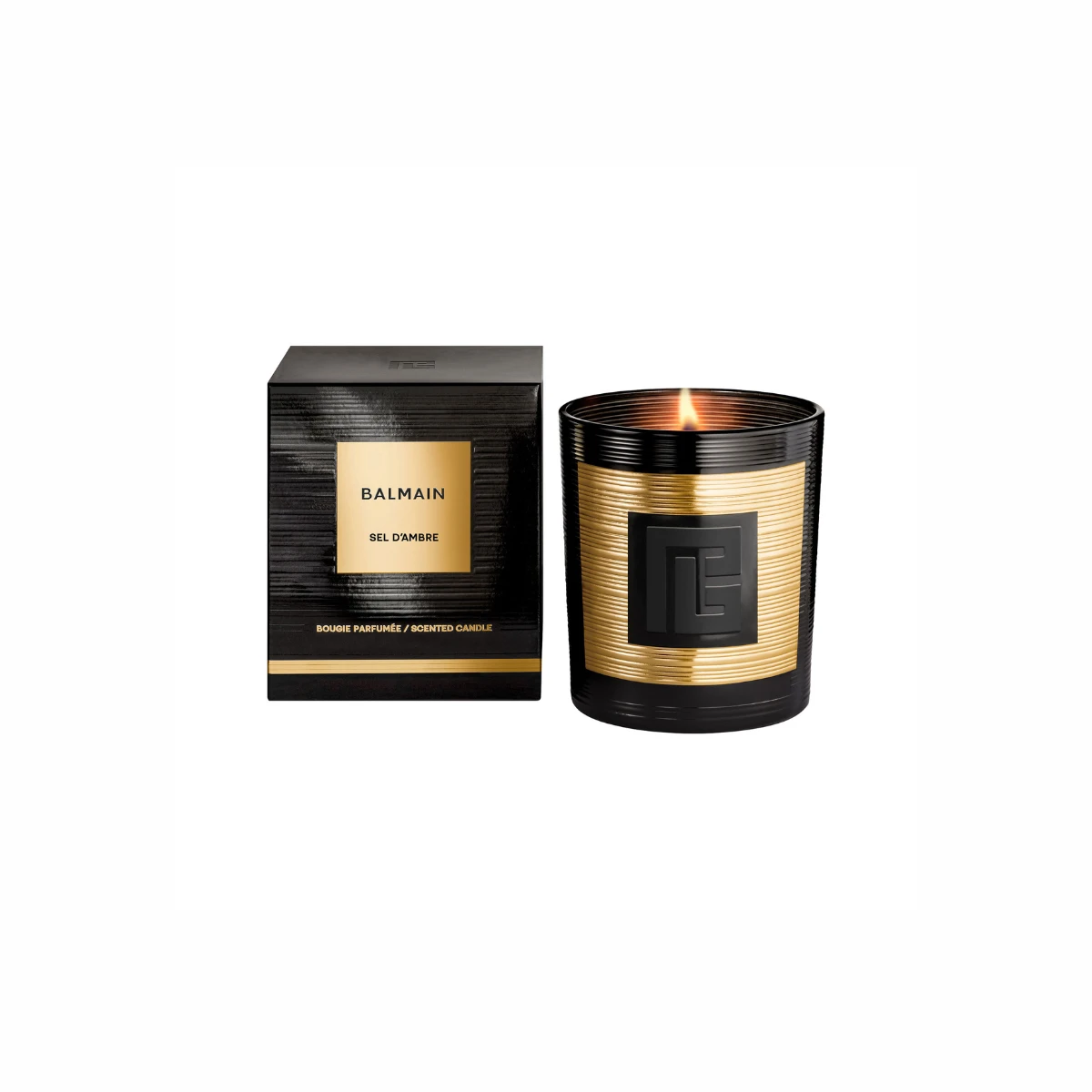 Balmain Beauty Sel d'Ambre Candle, €75