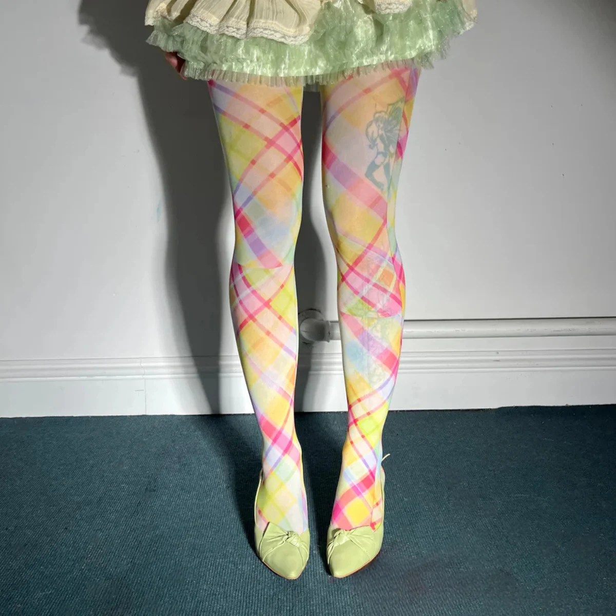 T-Lainey multi coloured tartan, €35