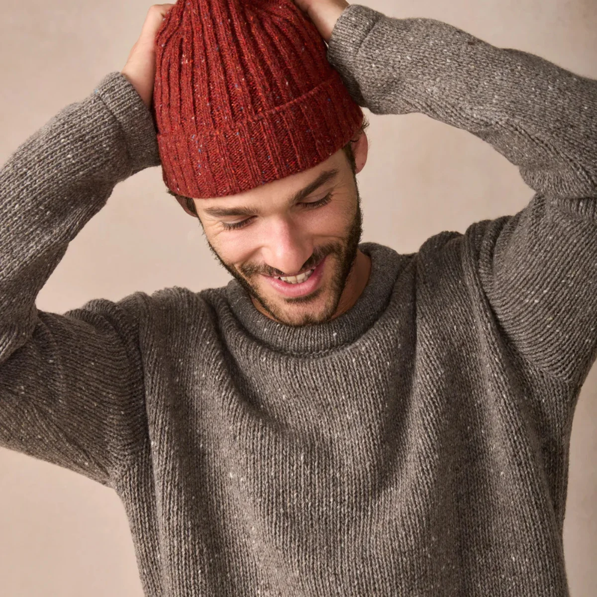 IrelandsEye Luxe Ribbed Hat Copper Marl, €34.95