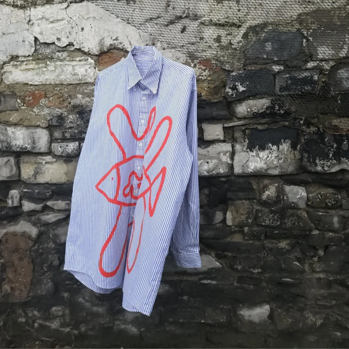 Casa Cor Handpainted PEIXE Shirt, €65