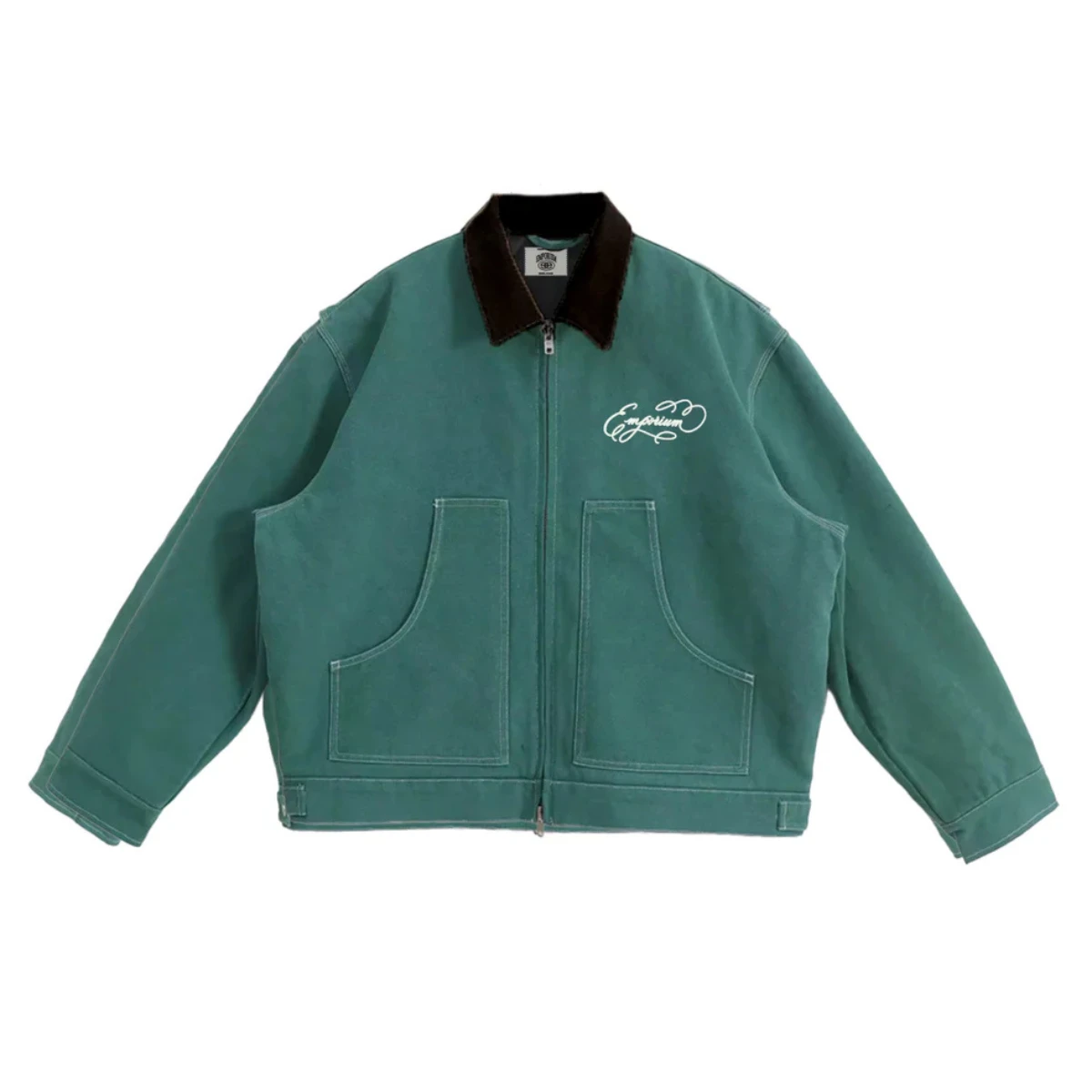 Emporium  Script Logo Work Jacket - Evergreen Script Logo Work Jacket - Evergreen Script Logo Work Jacket, €175
