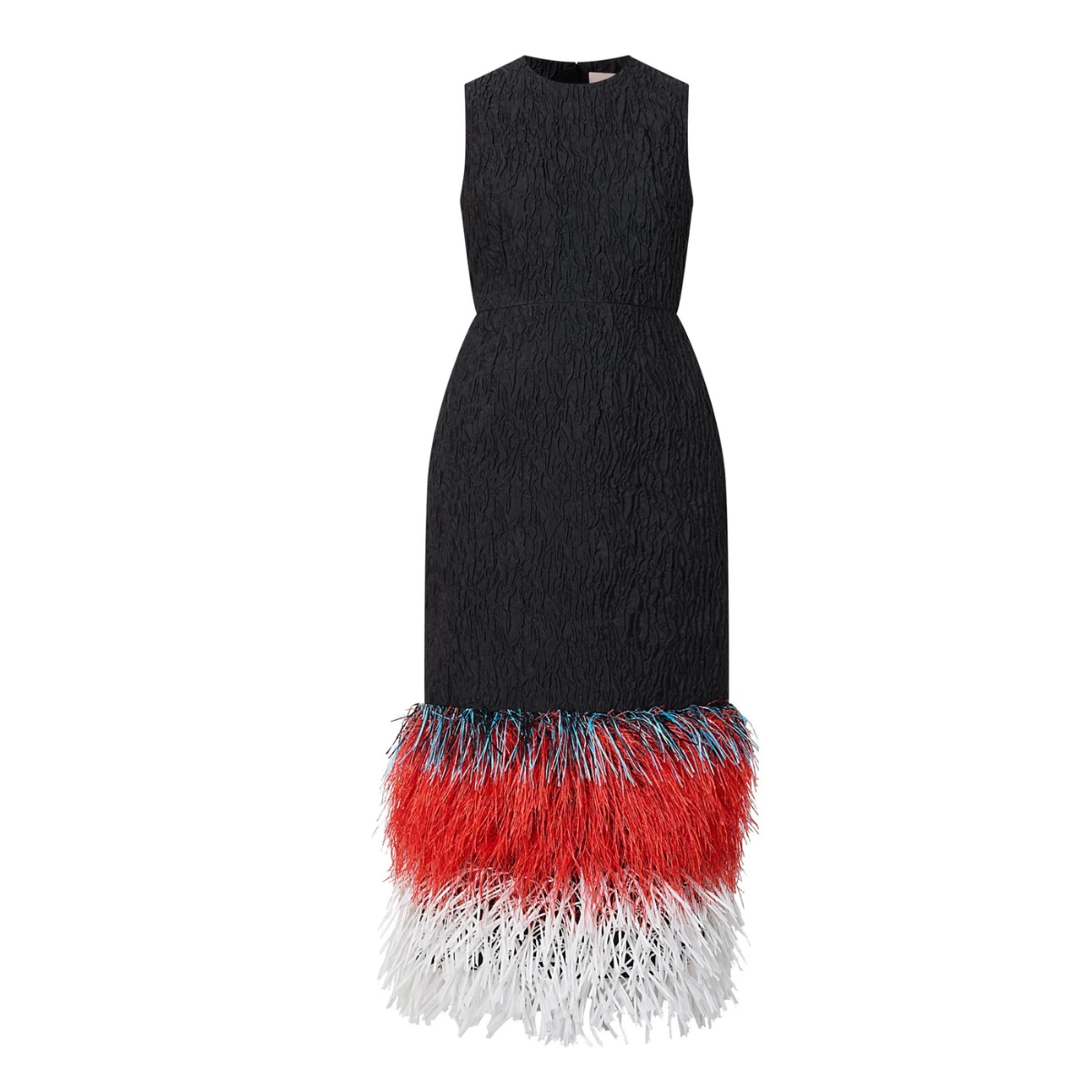 Roksanda Razy Raffia Fringe Hem Dress, €1,850
