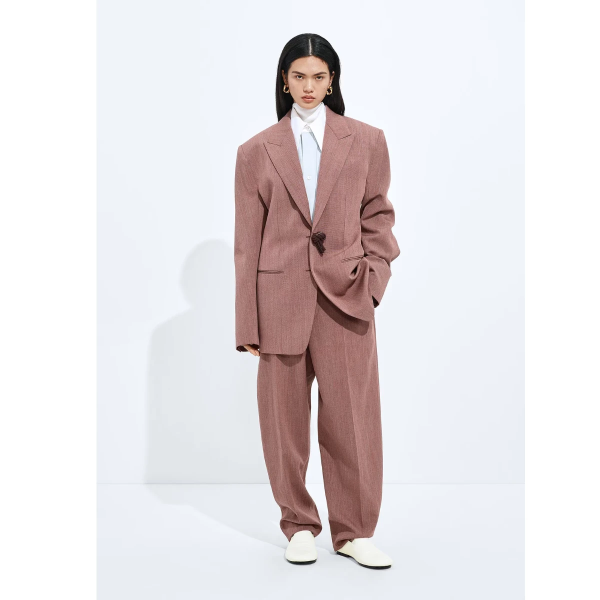 Bottege Veneta Wool and Linen Melange Jacket, €2900