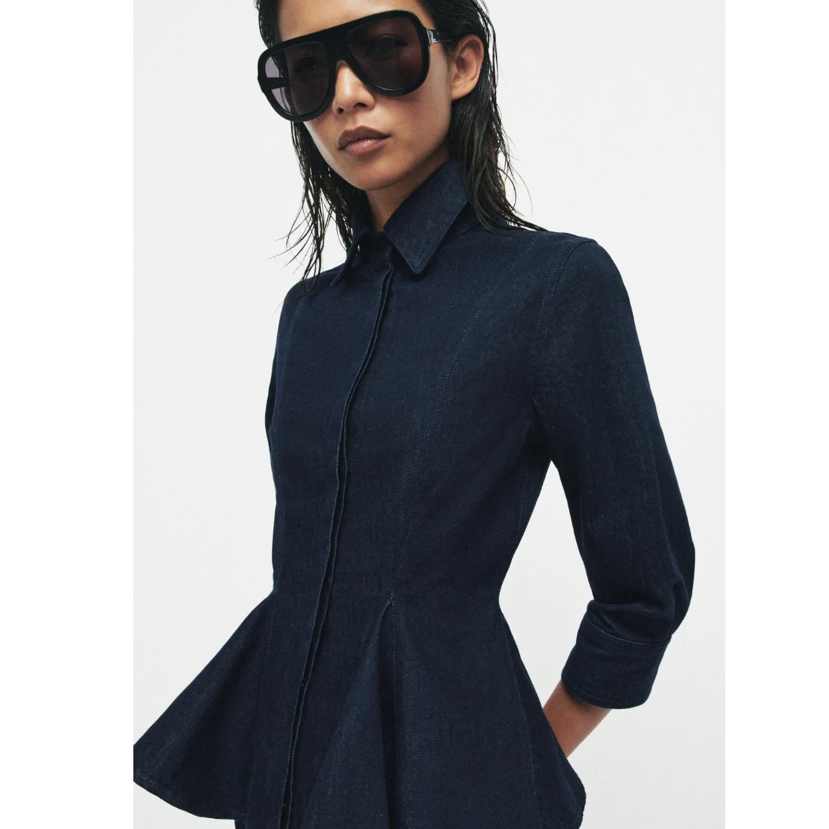 Zara Peplum Shirt, €39.95