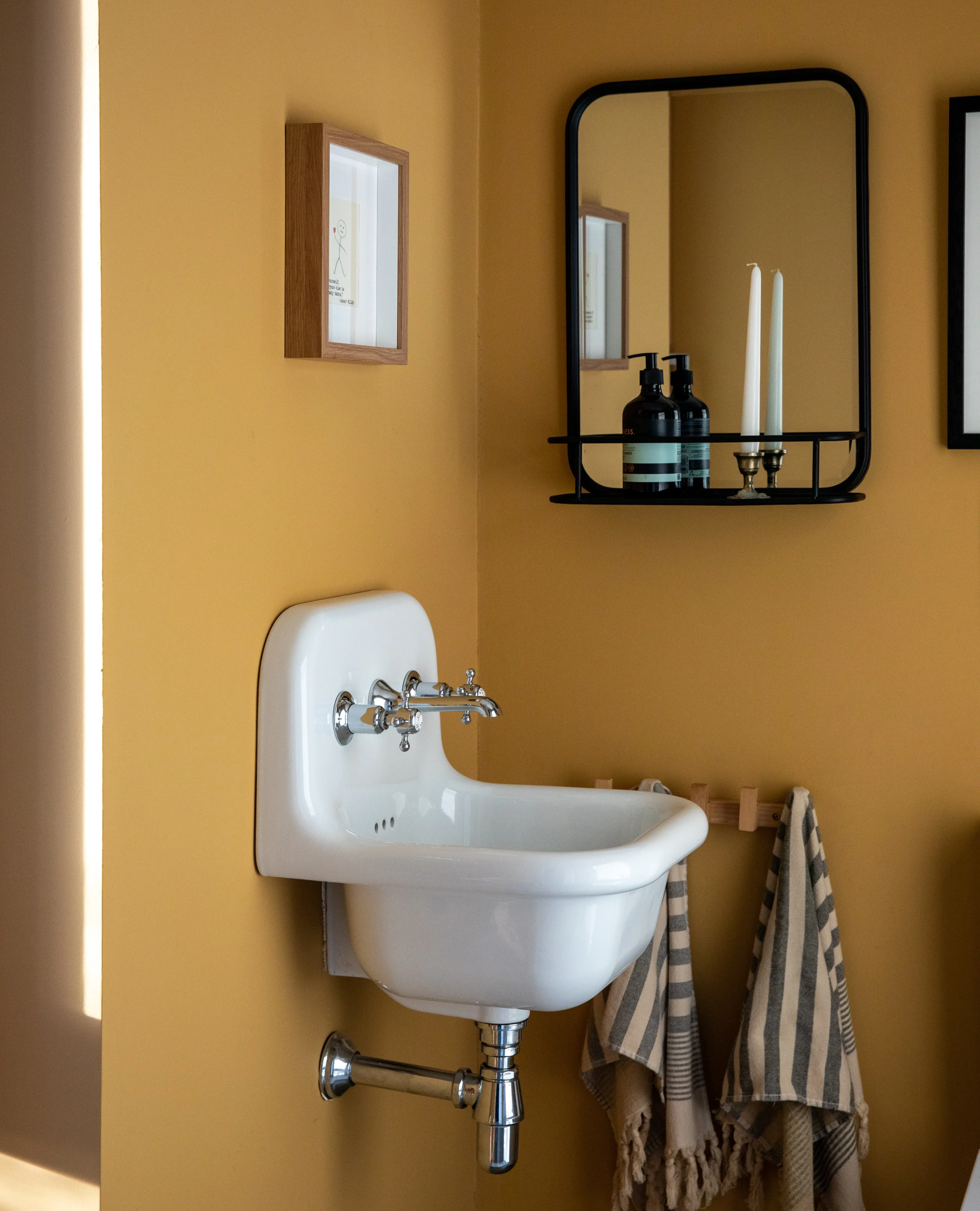 Farrow & Ball India Yellow. Photo: Doreen Kilfeather
