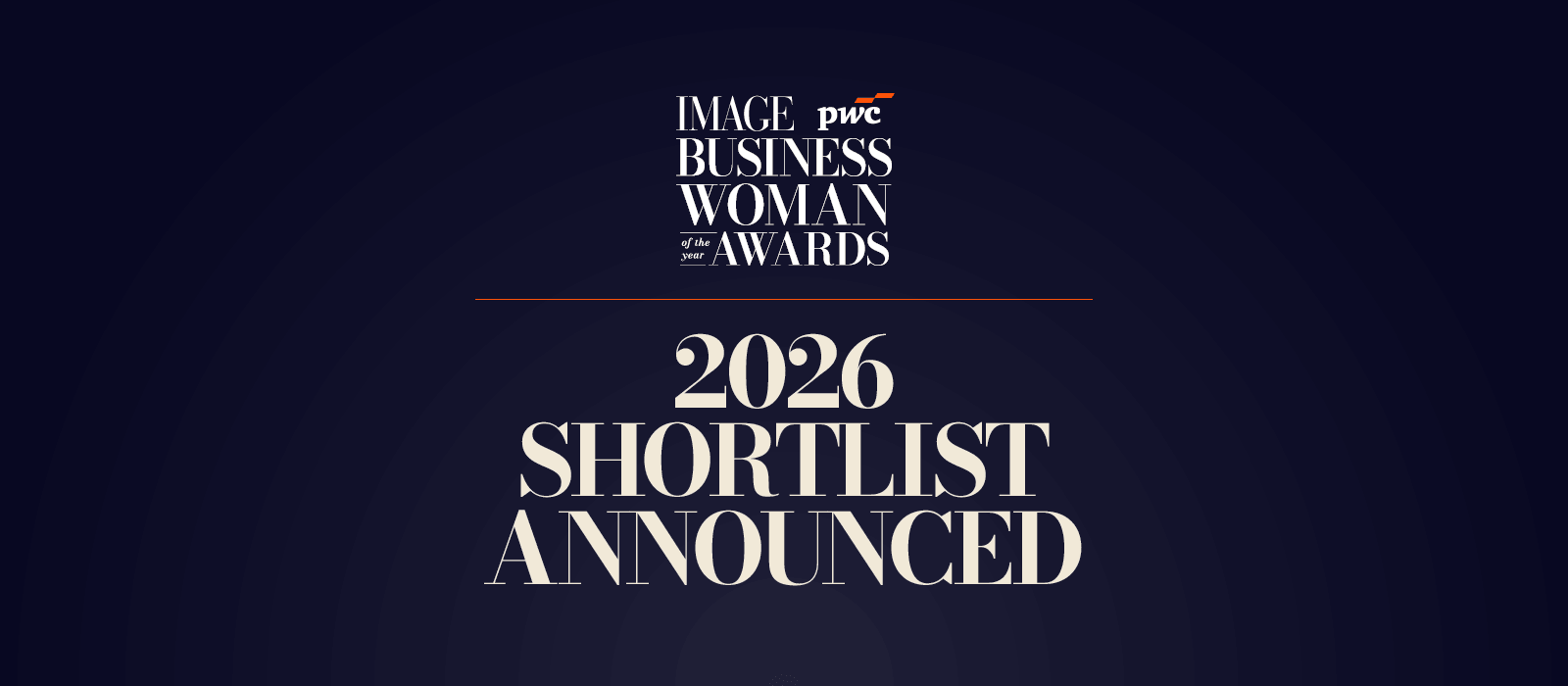 Announcing the shortlist for the IMAGE PwC Businesswoman of the Year Awards 2026